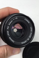 CANON Canon FD 50mm f1.8 Lens Used Good