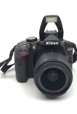 NIKON Nikon D3400 Camera w/ AF-P 18-55mm No Charger Used Good