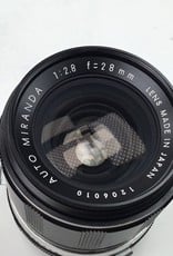 Miranda Miranda 28mm f2.8 Lens w/ Case Used Good