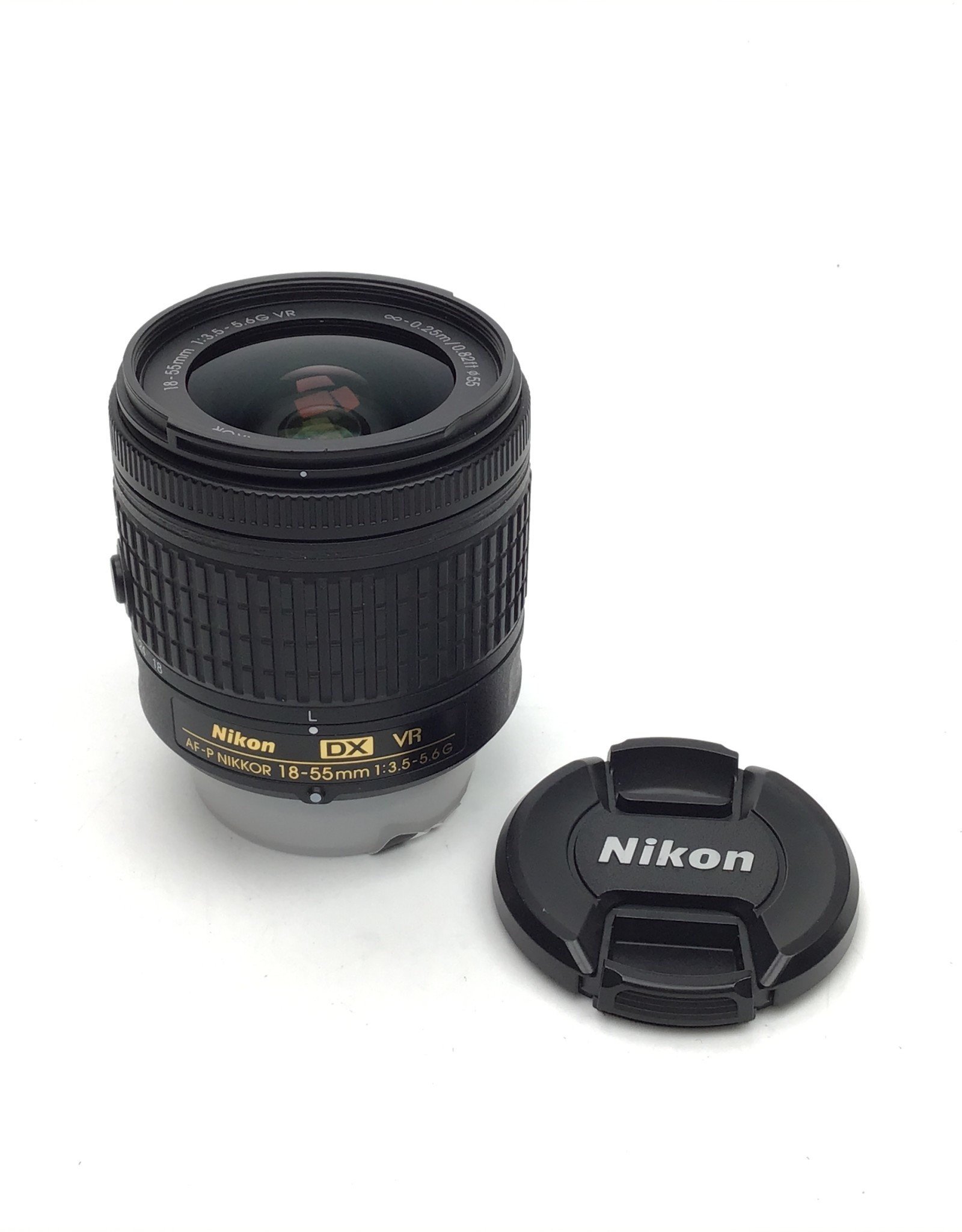 NIKON Nikon AF-P Nikkor 18-55mm f3.5-5.6G VR Lens Used Good