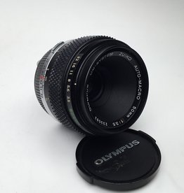 OLYMPUS Olympus OM 50mm f3.5 Macro Lens Used Good