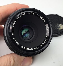 OLYMPUS Olympus OM 50mm f3.5 Macro Lens Used Good