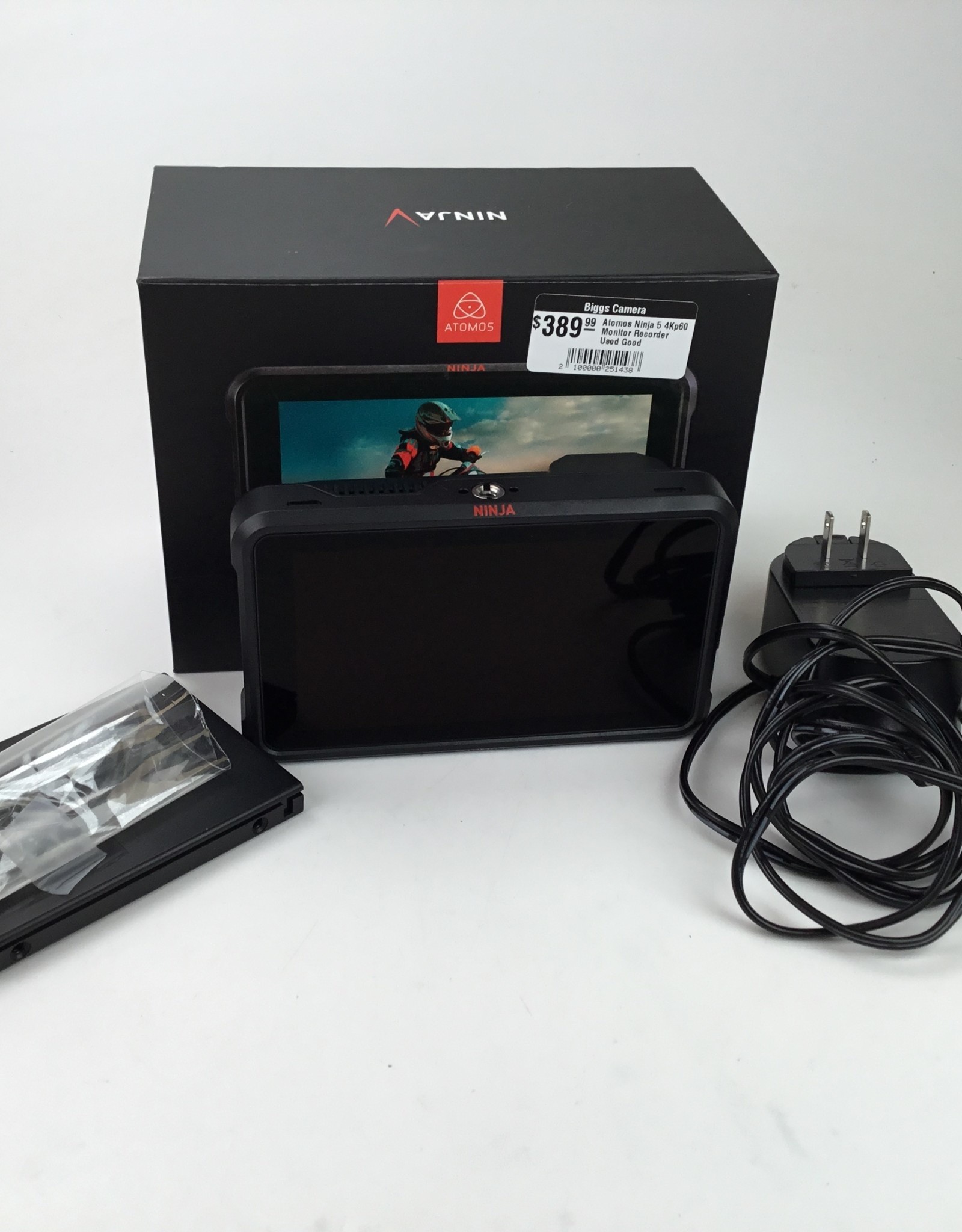 ATOMOS Atomos Ninja V 5 4Kp60 Monitor Recorder Used Good