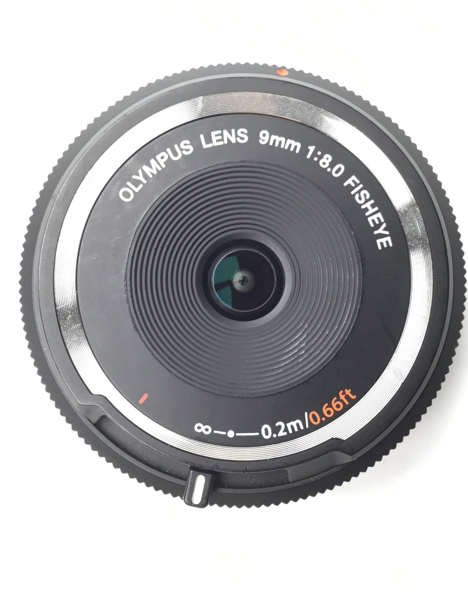 OLYMPUS Olympus 9mm f8 Fisheye Body Cap Lens Used Good