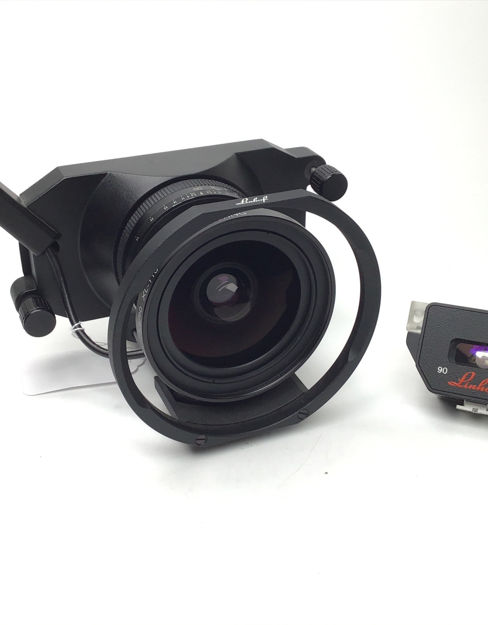 Linhof Linhof Technorama Super-Angulon XL 90mm f/5.6 Lens Unit w/ Finder  Used Good