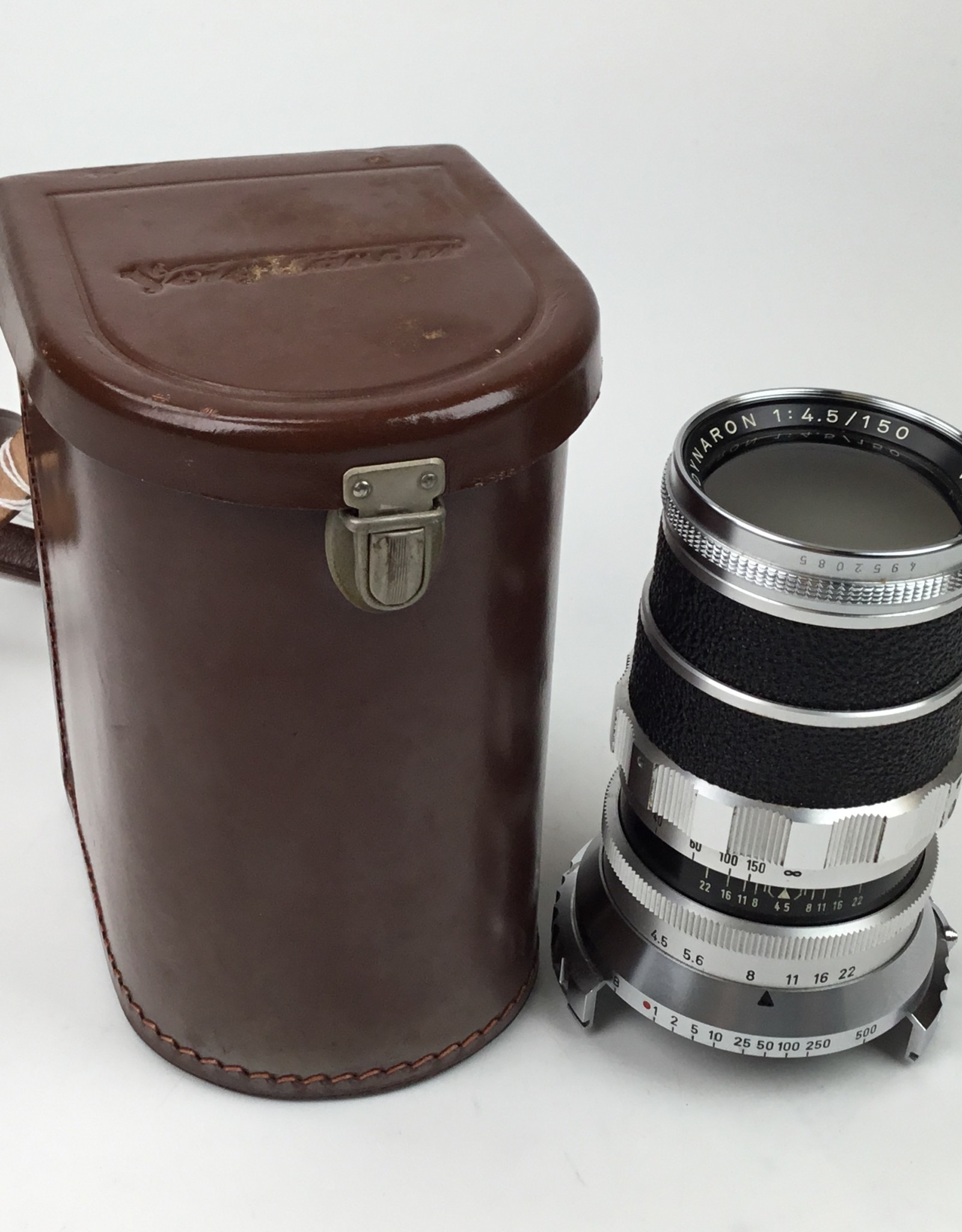 Voigtlander Voigtlander Super Dynaron 150mm f4.5 Lens w/ Case Used Good