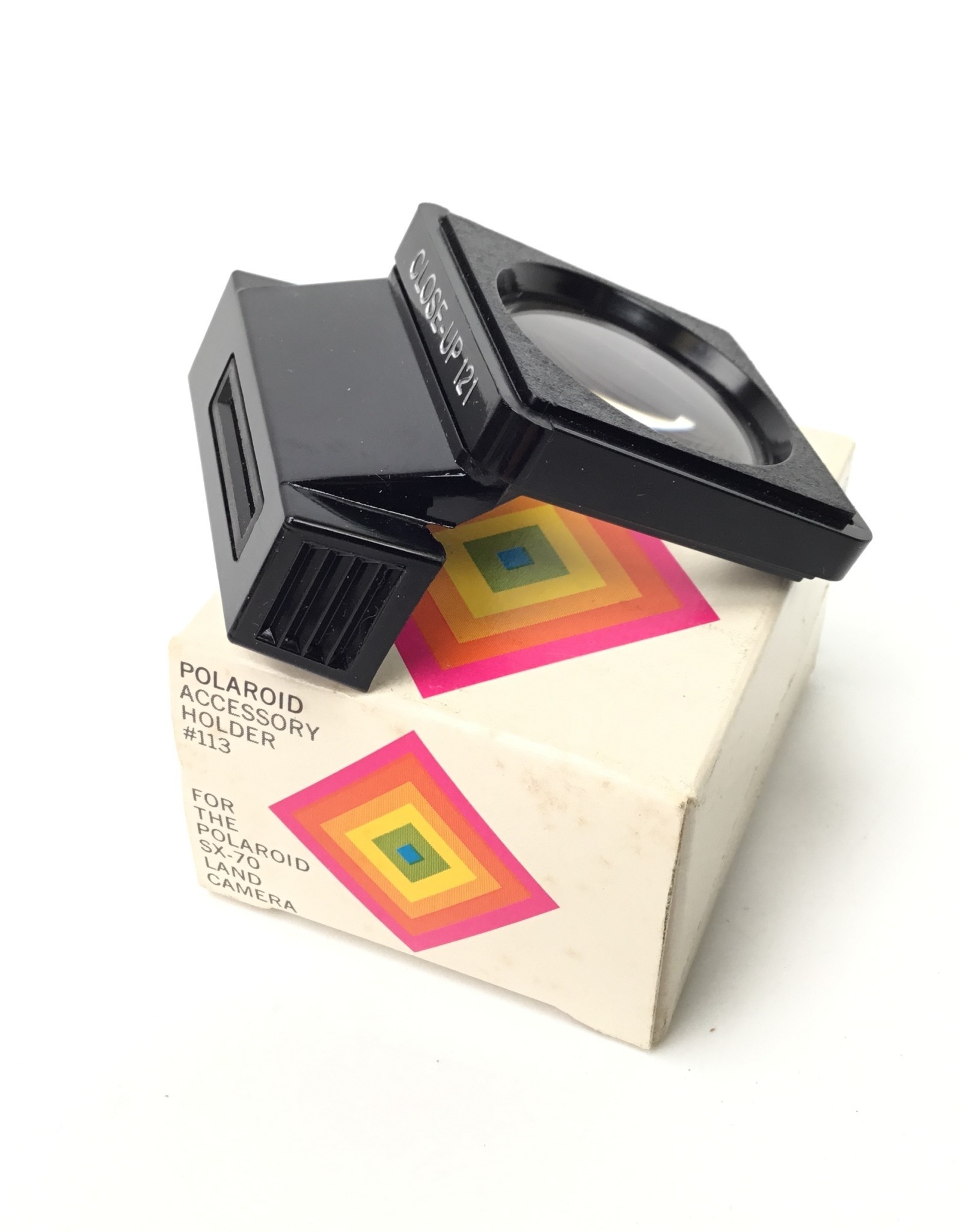 POLAROID Polaroid Accessory Holder 113 for SX-70 Land Camera in Box Used Good