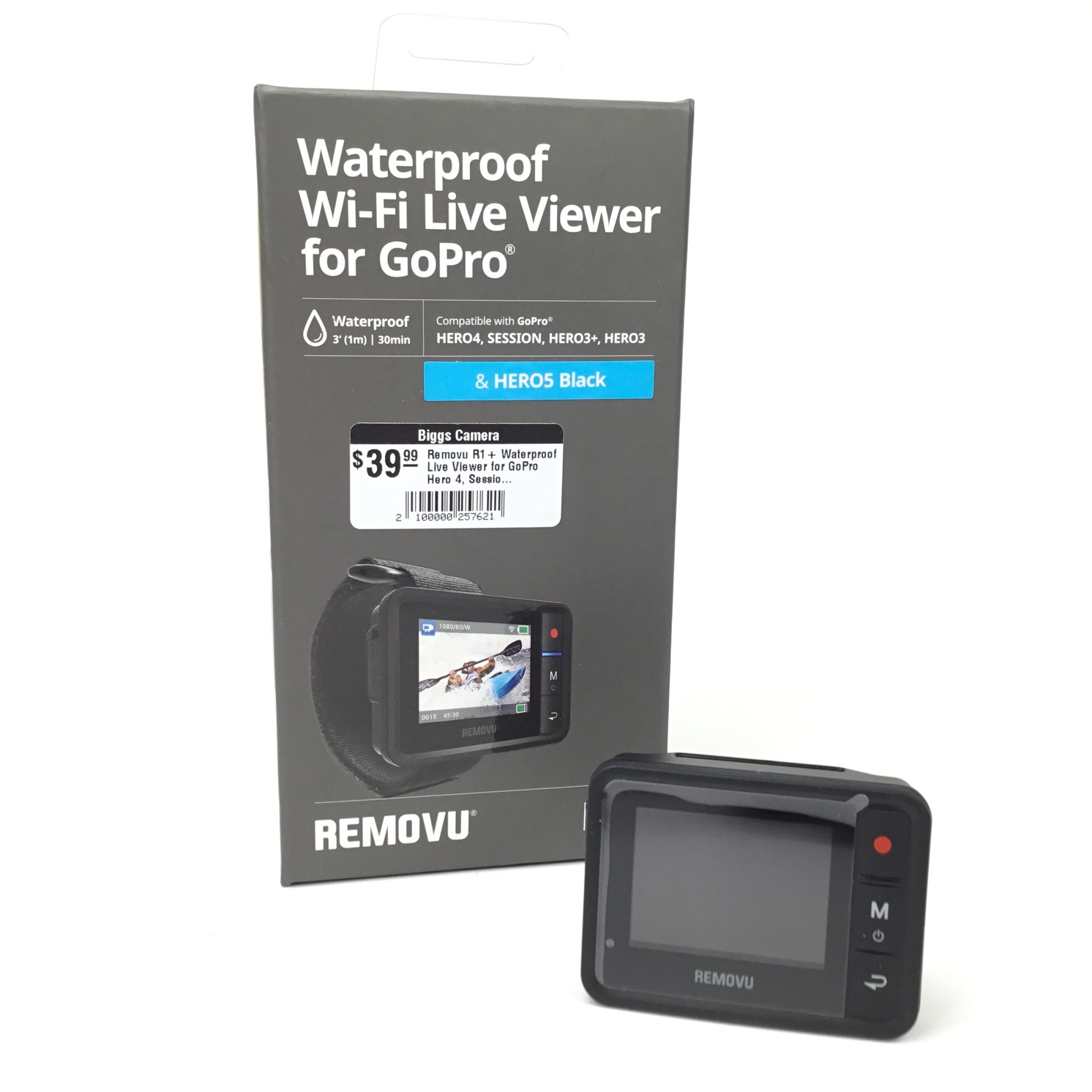 Removu R1 Waterproof Live Viewer For Gopro Hero 4 Session Hero 3 Hero 5 Used Ex Biggs Camera