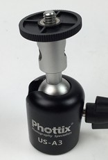 PHOTTIX Phottix US-A3 Ballhead 3/8 Used Good