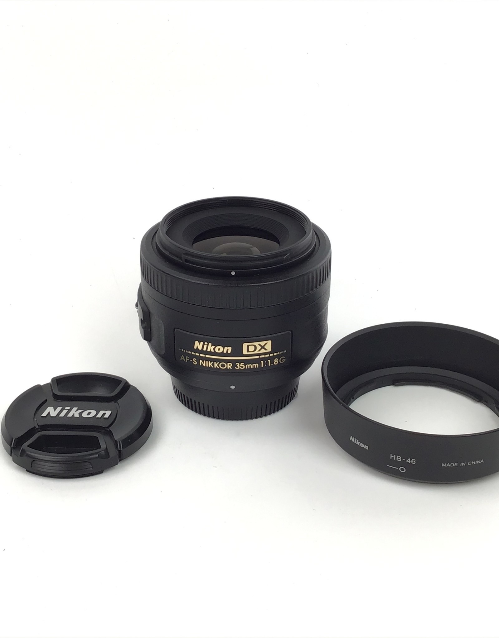 NIKON Nikon AF-S Nikkor 35mm f1.8G DX Lens Used EX