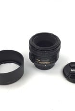 NIKON Nikon AF-S Nikkor 50mm f1.8 G Lens w/ Hood Used Good