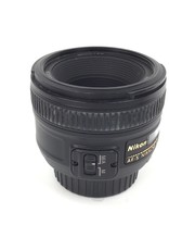 NIKON Nikon AF-S Nikkor 50mm f1.8 G Lens w/ Hood Used Good