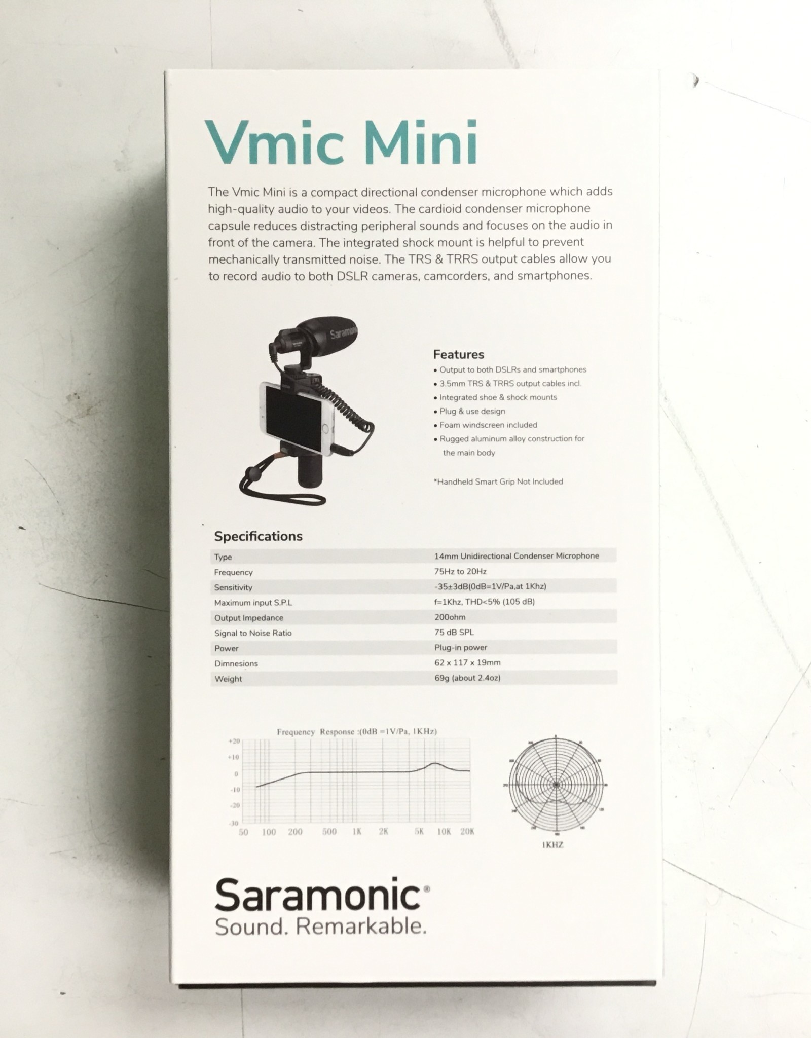 Saramonic VMICMINID Condenser Mic DEMO