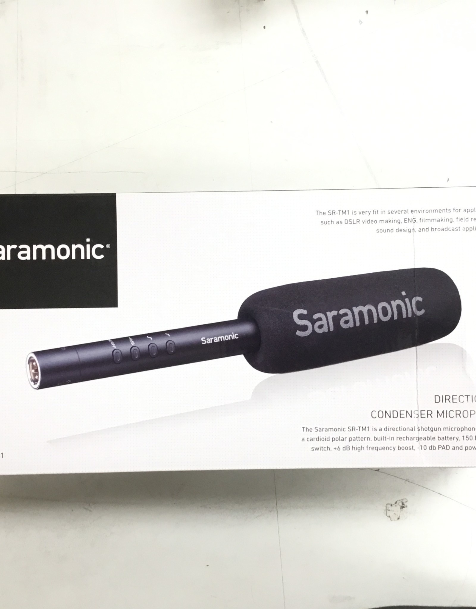 Saramonic SR-TM1D Broadcast Direct XLR Shotgun Mic DEMO