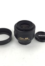 NIKON Nikon AF-S Nikkor 35mm f1.8G DX Lens w/ Hood Used EX