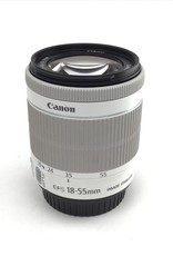 CANON Canon EF-S 18-55mm f3.5-5.6 IS STM Lens White Used Good
