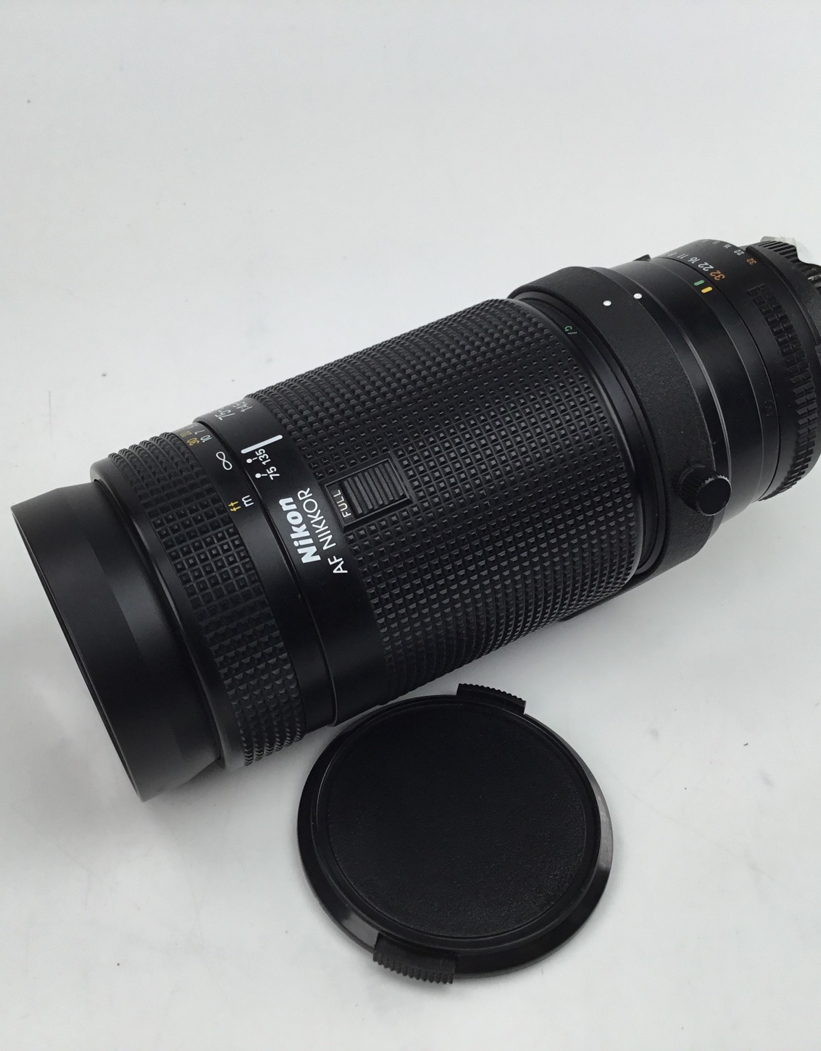 NIKON Nikon AF Nikkor 75-300mm f4.5-5.6 Lens w/ UV Filter Used Good