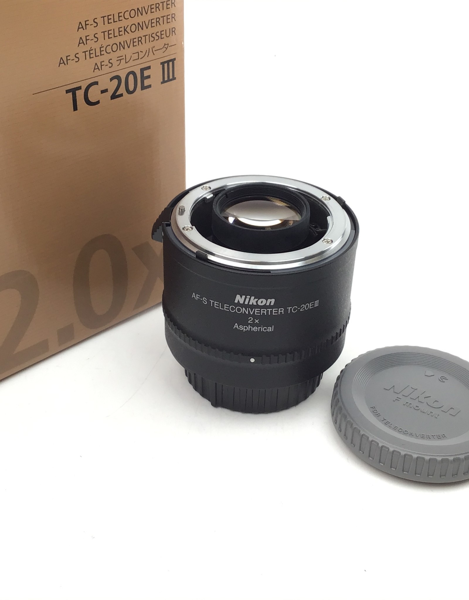 Nikon AF-S Teleconverter TC-20E III in Box Used EX - Biggs Camera