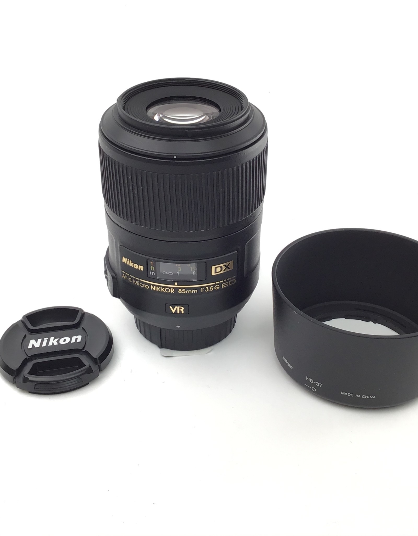 NIKON Nikon AF-S Nikkor 85mm f3.5G VR DX Lens Used Good