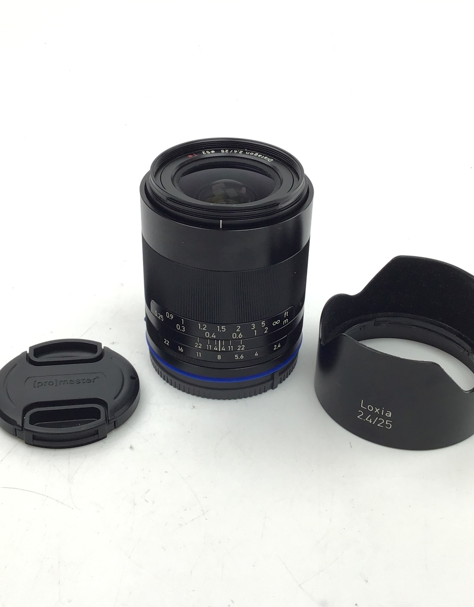 SONY Zeiss Loxia Distagon 25mm f2.4 Lens for Sony E Used Good