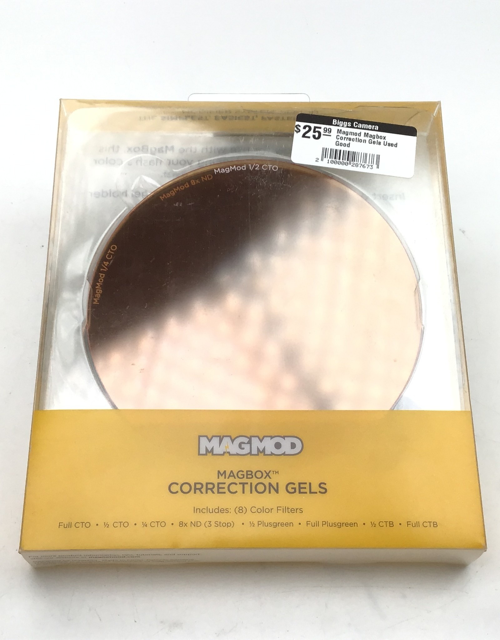 Magmod Magbox Correction Gels Used Good