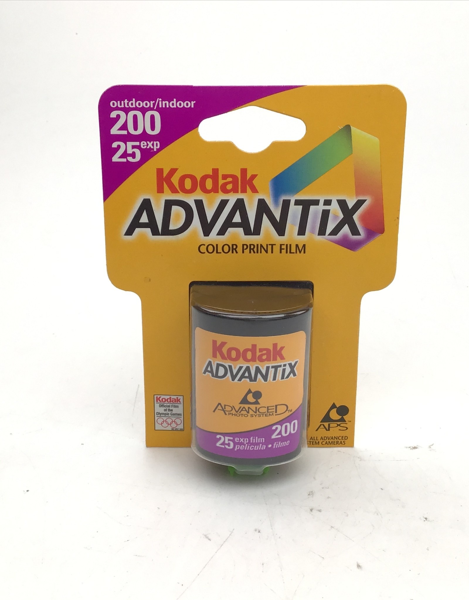 Kodak APS Advantix 200 ISP 25 Exposure Film Expired 05/2003