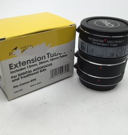 Promaster Extension Tube Set for Canon EF Used Good