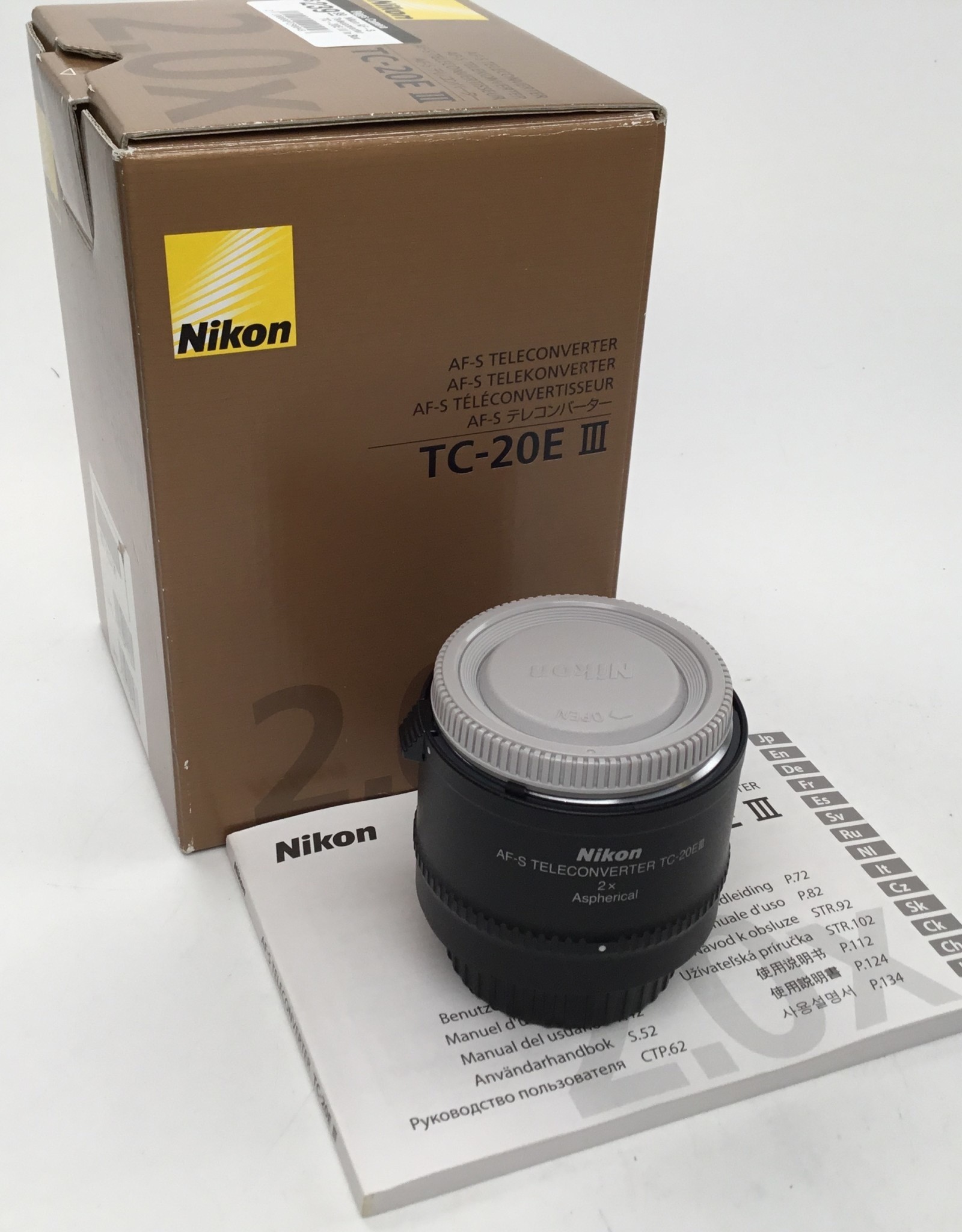Nikon AF-S Teleconverter TC-20E III in Box Used Good - Biggs Camera