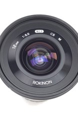 ROKINON Rokinon 12mm f2 Lens for Canon M Used Good