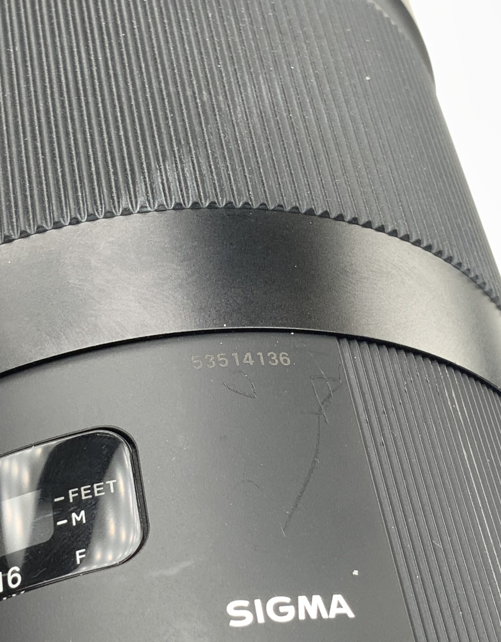 SIGMA Sigma 40mm f1.4 DG Art Lens for Nikon Used Good