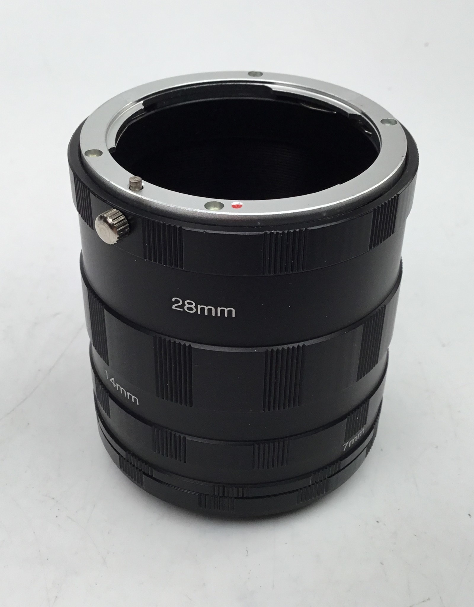 NIKON Fotodiox Macro Extension Tube Set 14mm, 28mm for Nikon F Used Good