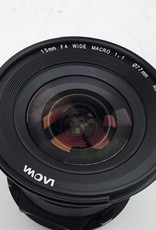 Laowa 15mm f4 Wide Macro Lens for Nikon F Used Good