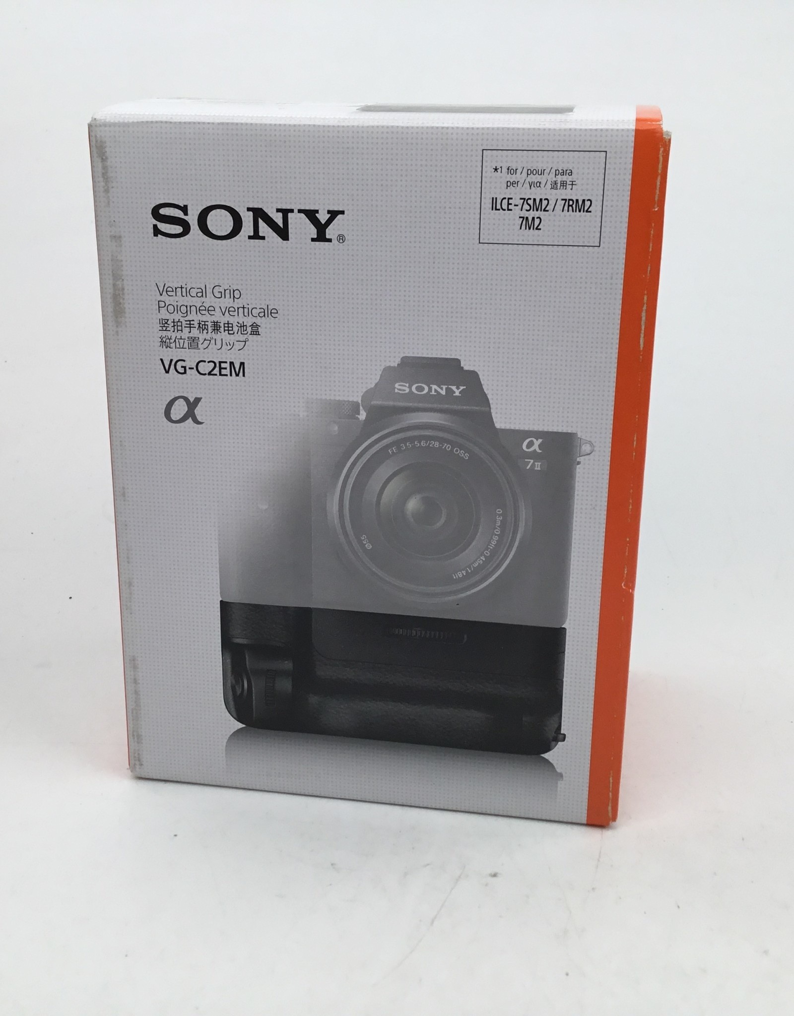 SONY Sony VG-C2EM Vertical Grip for A7S II, A7R II in Box Used LN