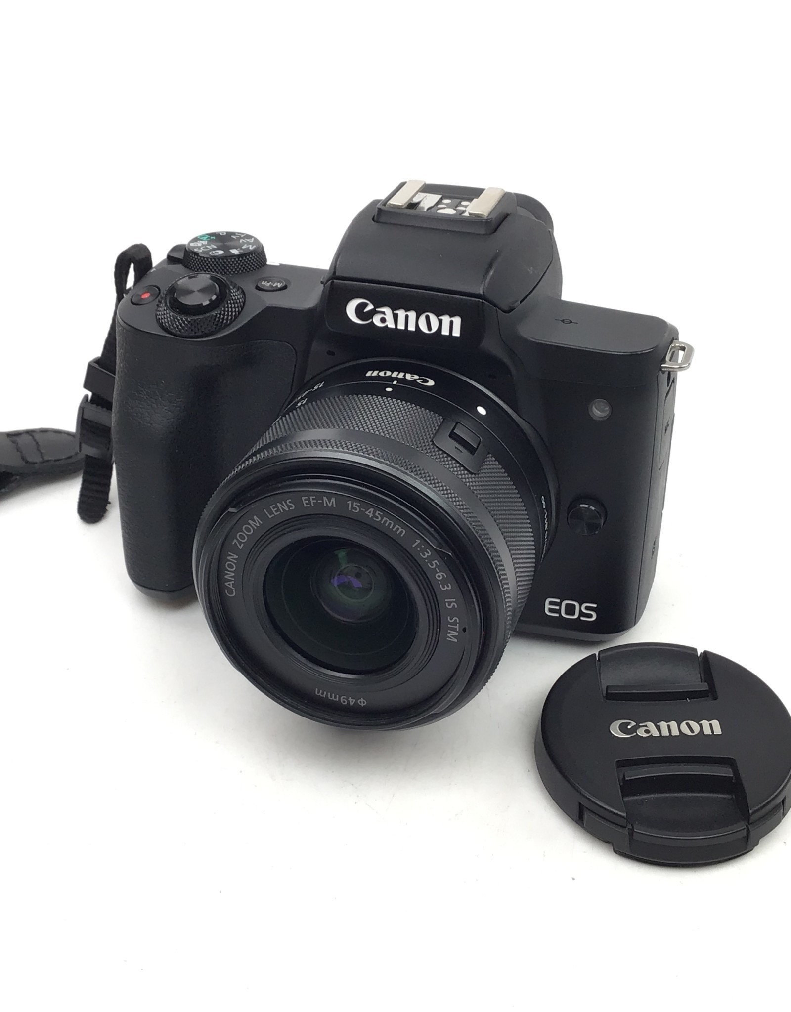 CANON Canon EOS M50 Camera with 15-45mm STM Used Good