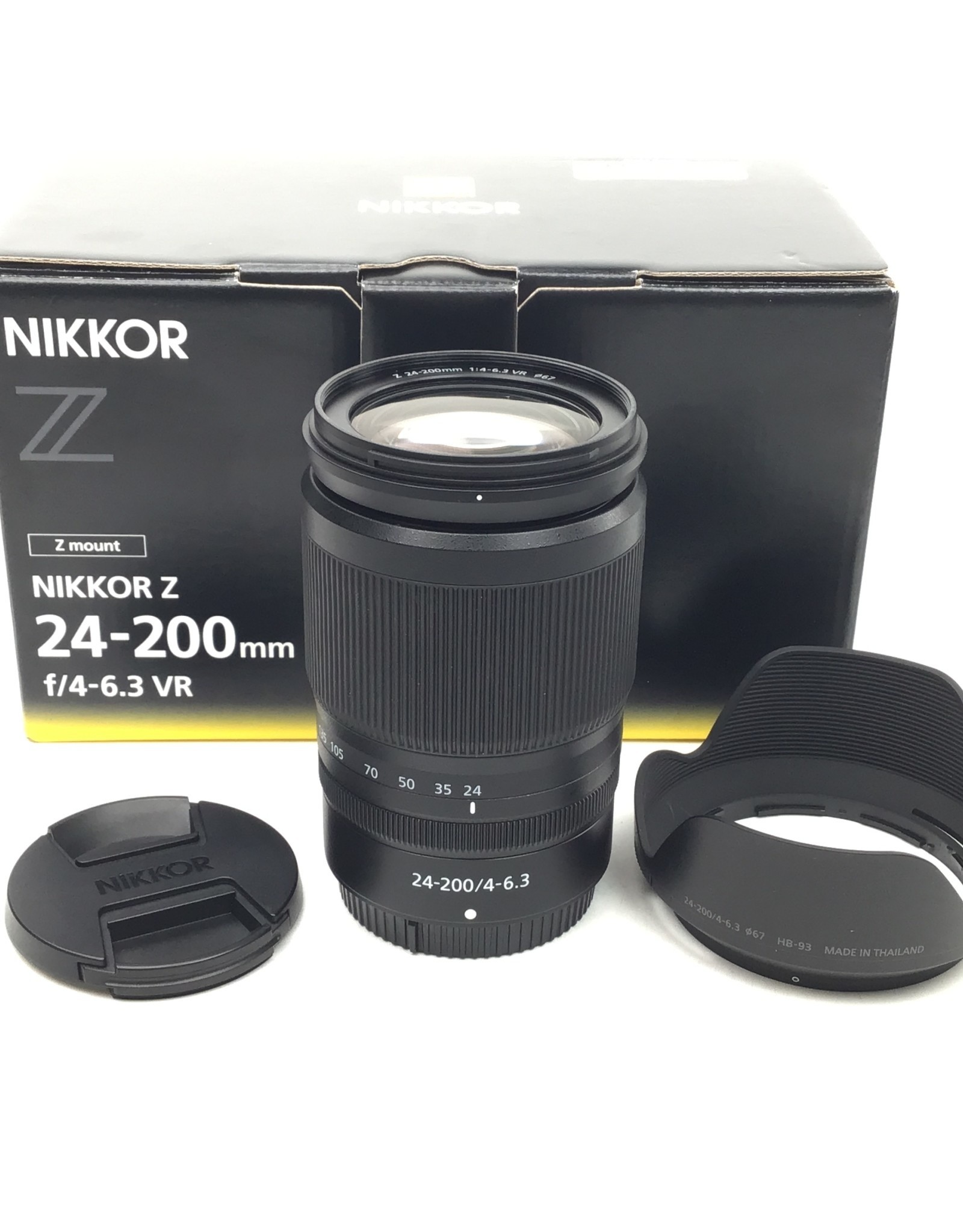 NIKON Nikon Nikkor Z 24-200mm f4-6.3 VR Lens in Box Used Good