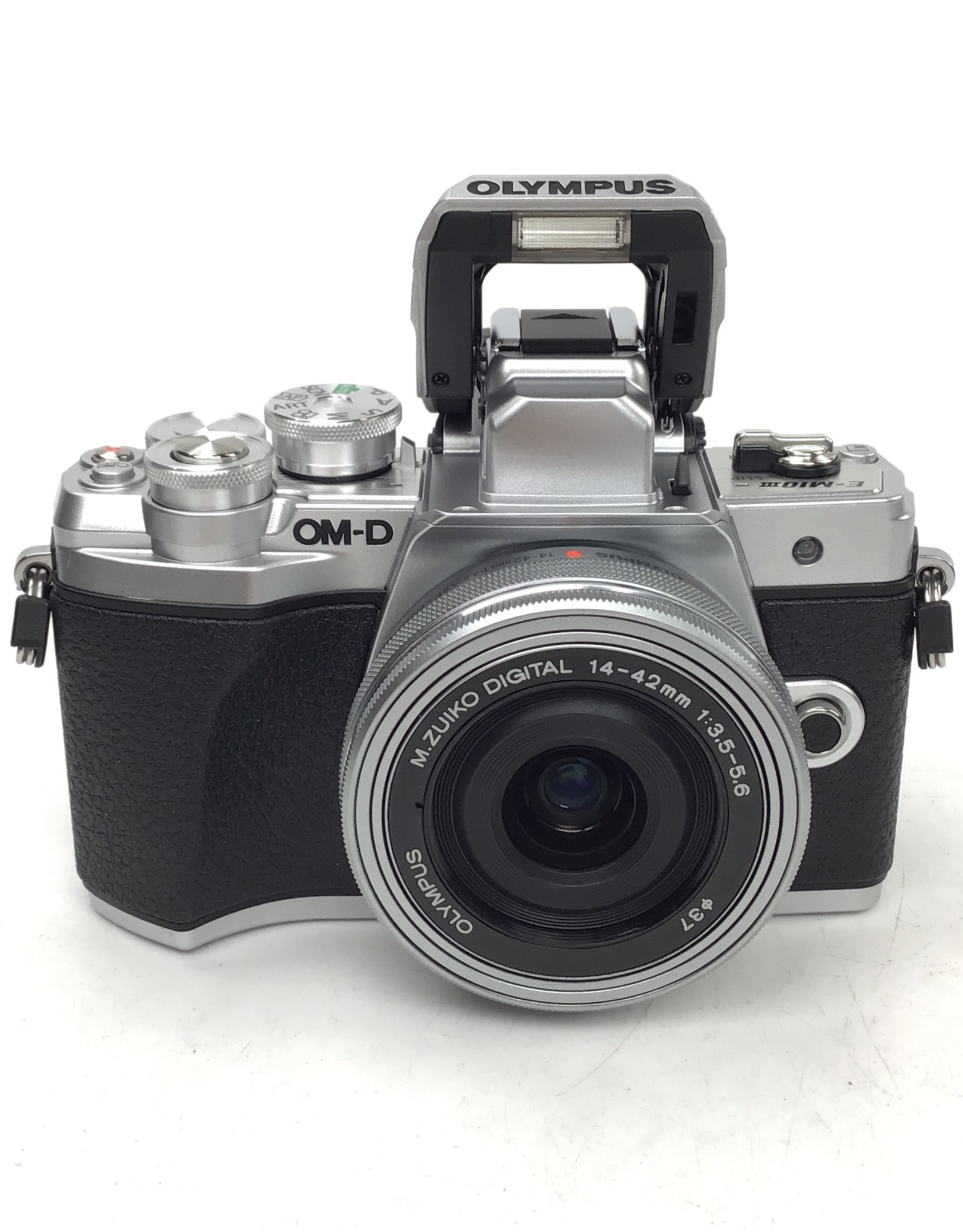 OLYMPUS Olympus OM-D E-M10 Mark III Camera w/ 14-42mm EX in Box Used EX