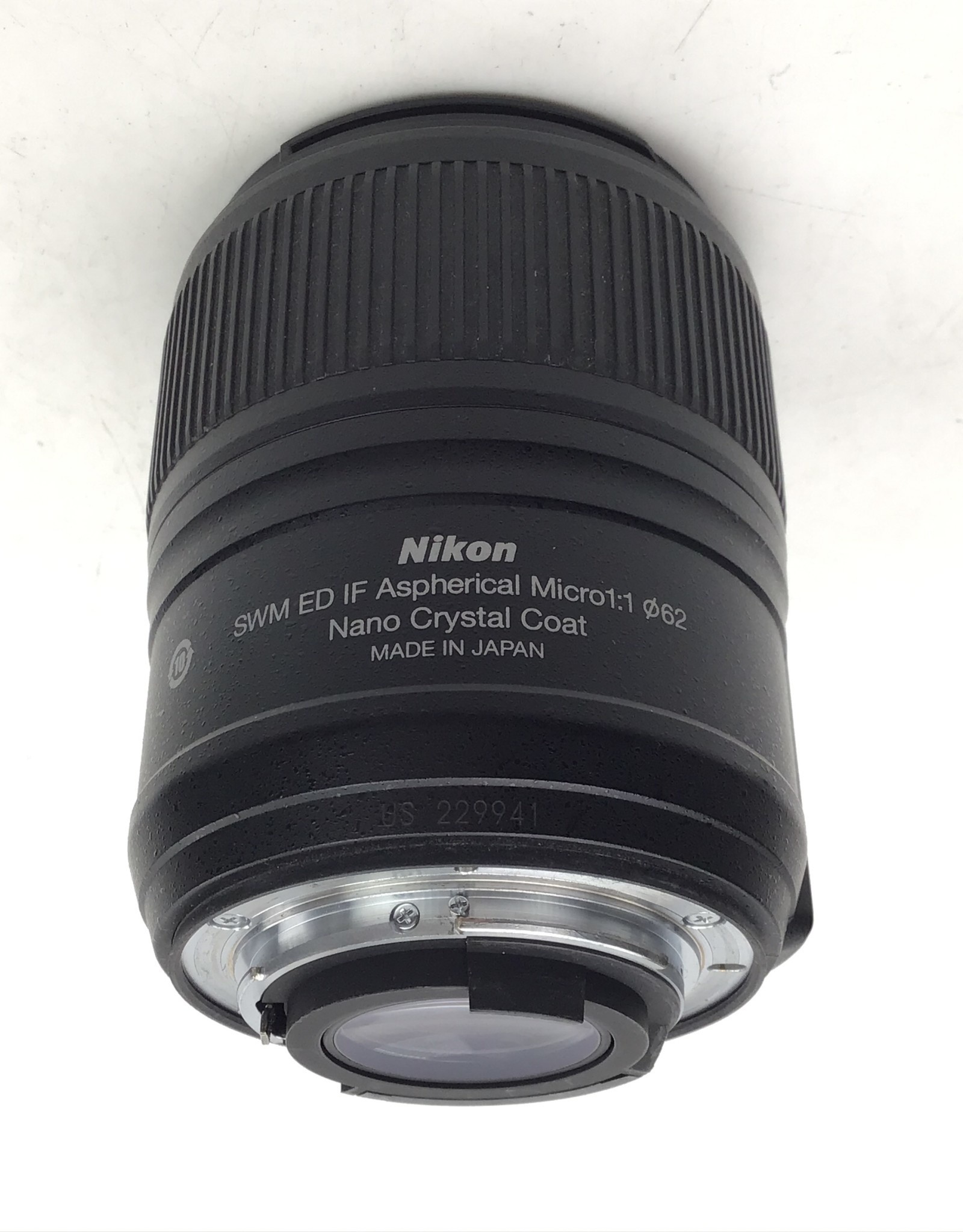 NIKON Nikon AF-S Micro Nikkor 60mm f2.8 G Lens Used Good