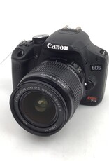 CANON Canon Rebel T1i Camera with 18-55mm Lens Used Fair