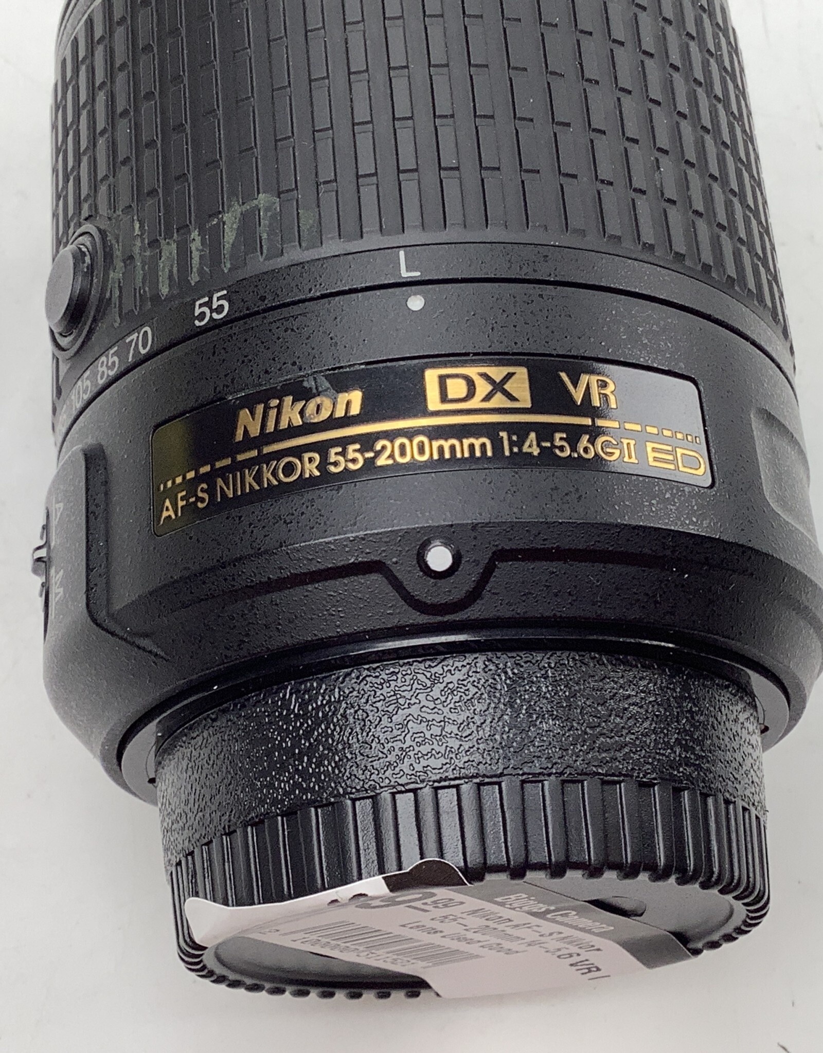 NIKON Nikon AF-S Nikkor 55-200mm f4-5.6 VR II Lens Used Good