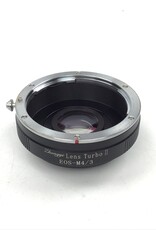Zhongyui Lens Turbo II Canon EF to Micro 4/3 Used Good