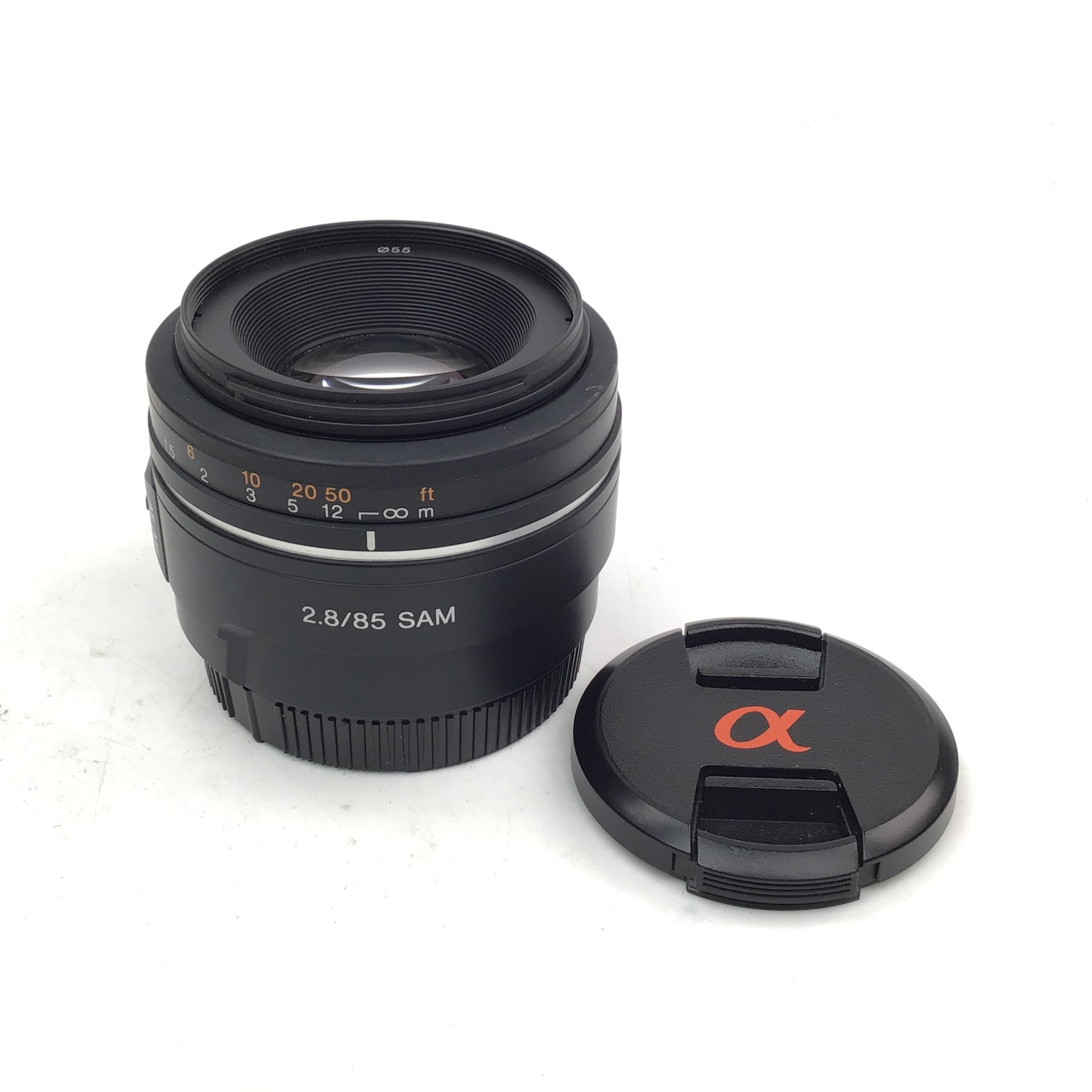 Sony A Mount 85mm f2.8 SAM Lens Used Good - Biggs Camera