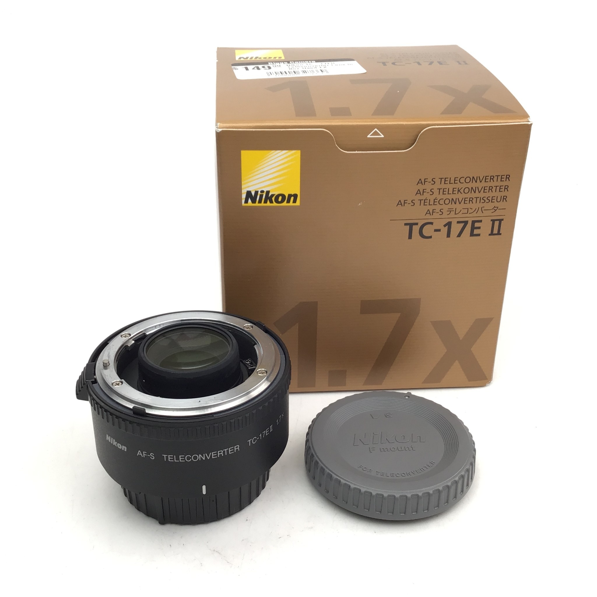 Nikon TC-17EII Teleconverter Lens in Box Used EX - Biggs Camera