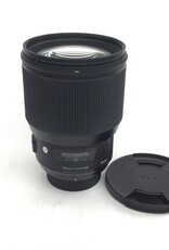 NIKON Sigma Art 85mm f1.4 DG Lens for Nikon Used Good