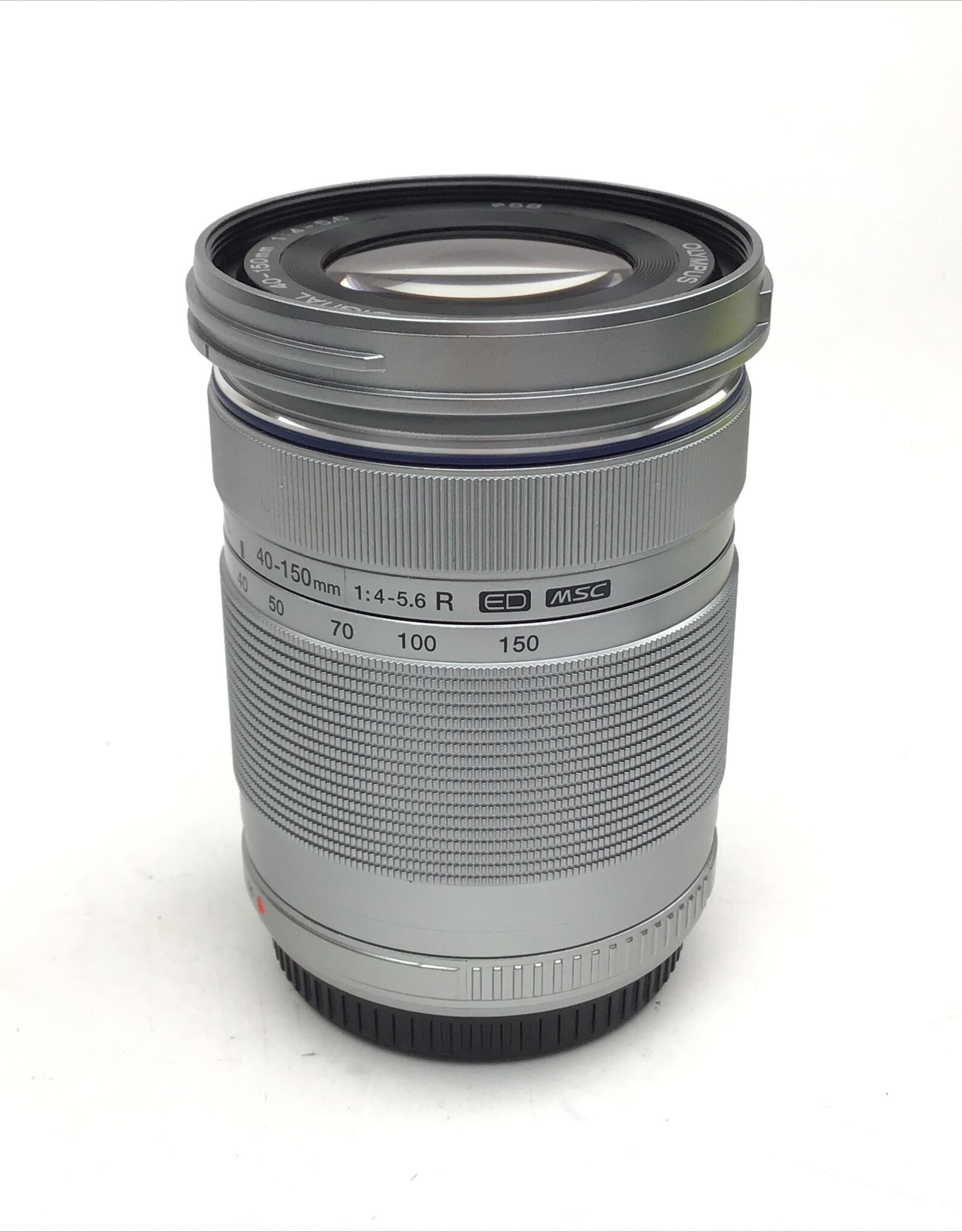 OLYMPUS Olympus ED 40-150mm f4-5.6R Lens Silver in Box Used EX