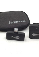 Saramonic Blink 100 B3 TX+RX  Clip On Wireless Microphone for Apple Used Good