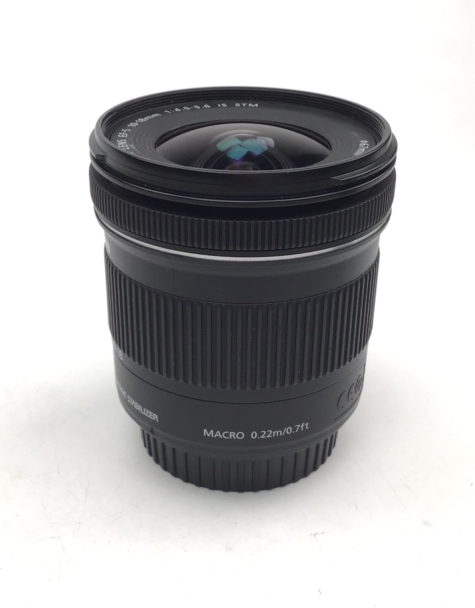 CANON Canon EF-S 10-18mm f4.5-5.6 IS STM Lens Used Good