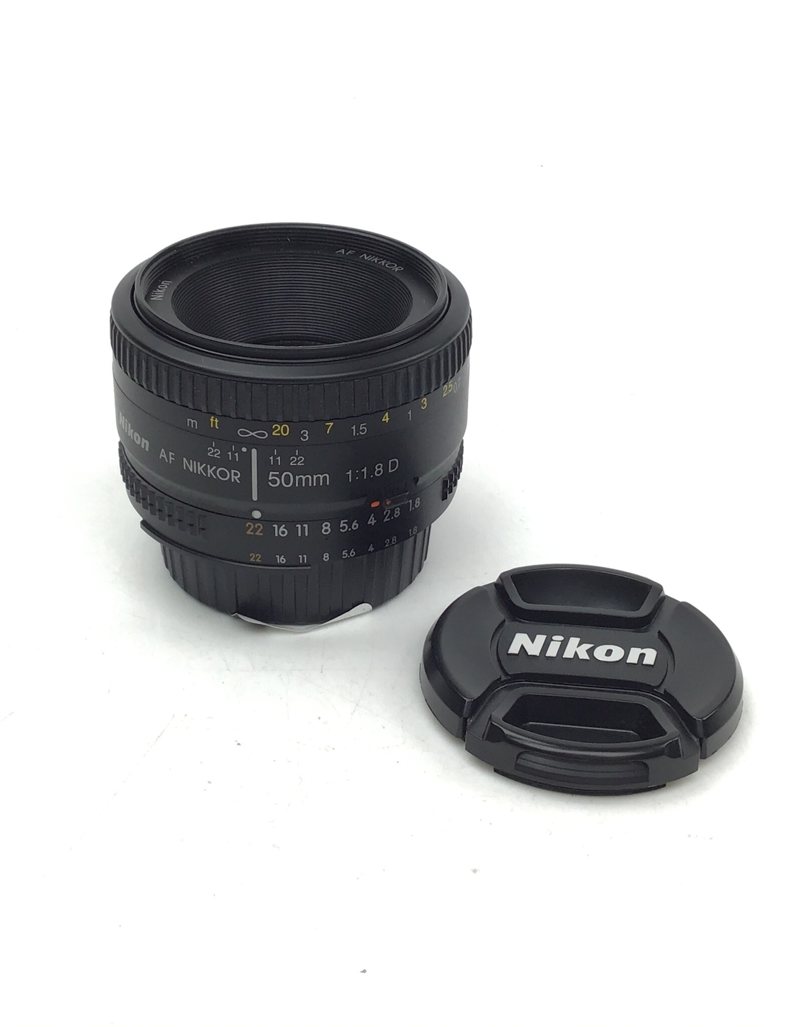 NIKON Nikon AF Nikkor 50mm f1.8 D Lens Used Good