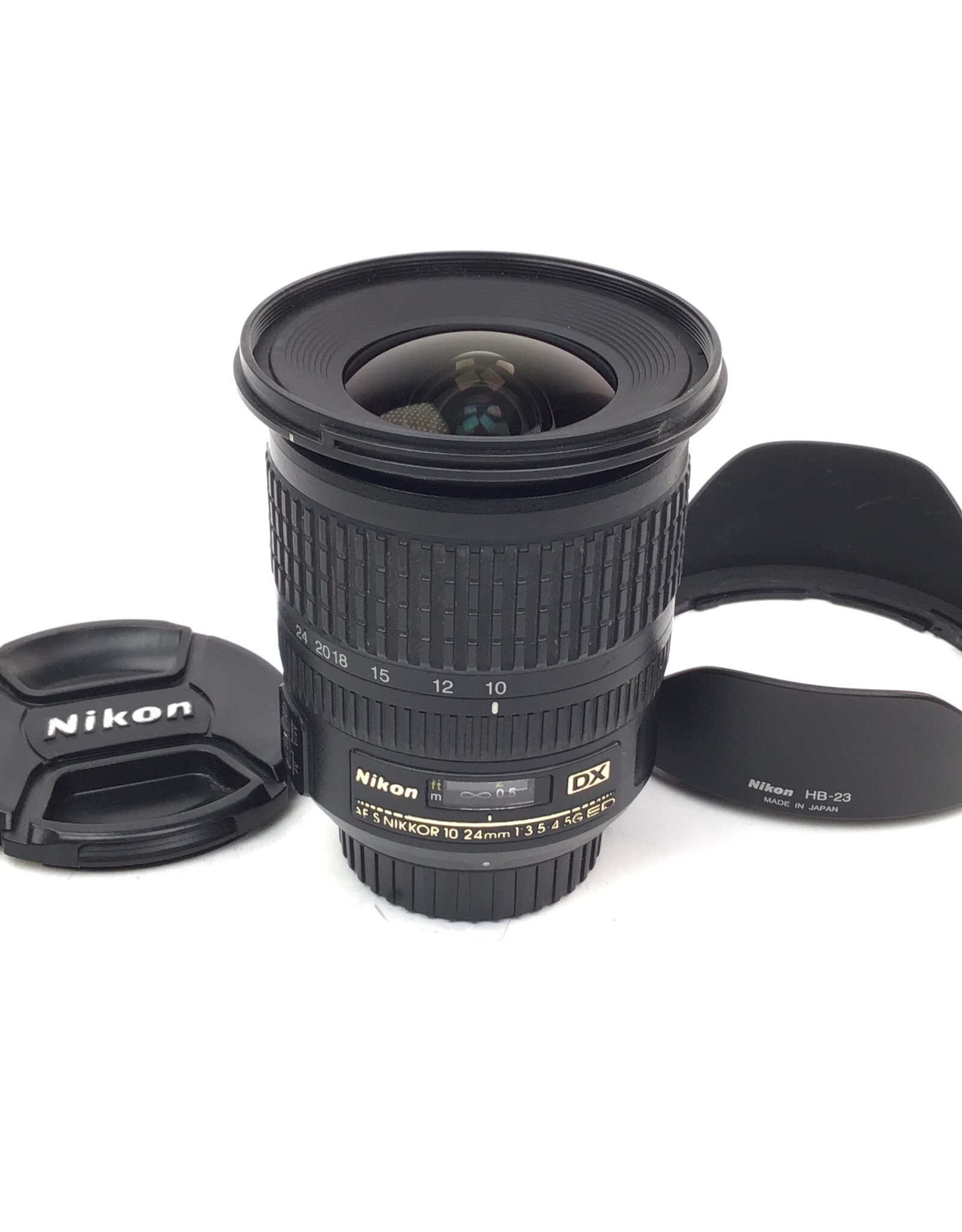 NIKON Nikon AF-S Nikkor 10-24mm f3.5-4.5 G DX Lens Used Good