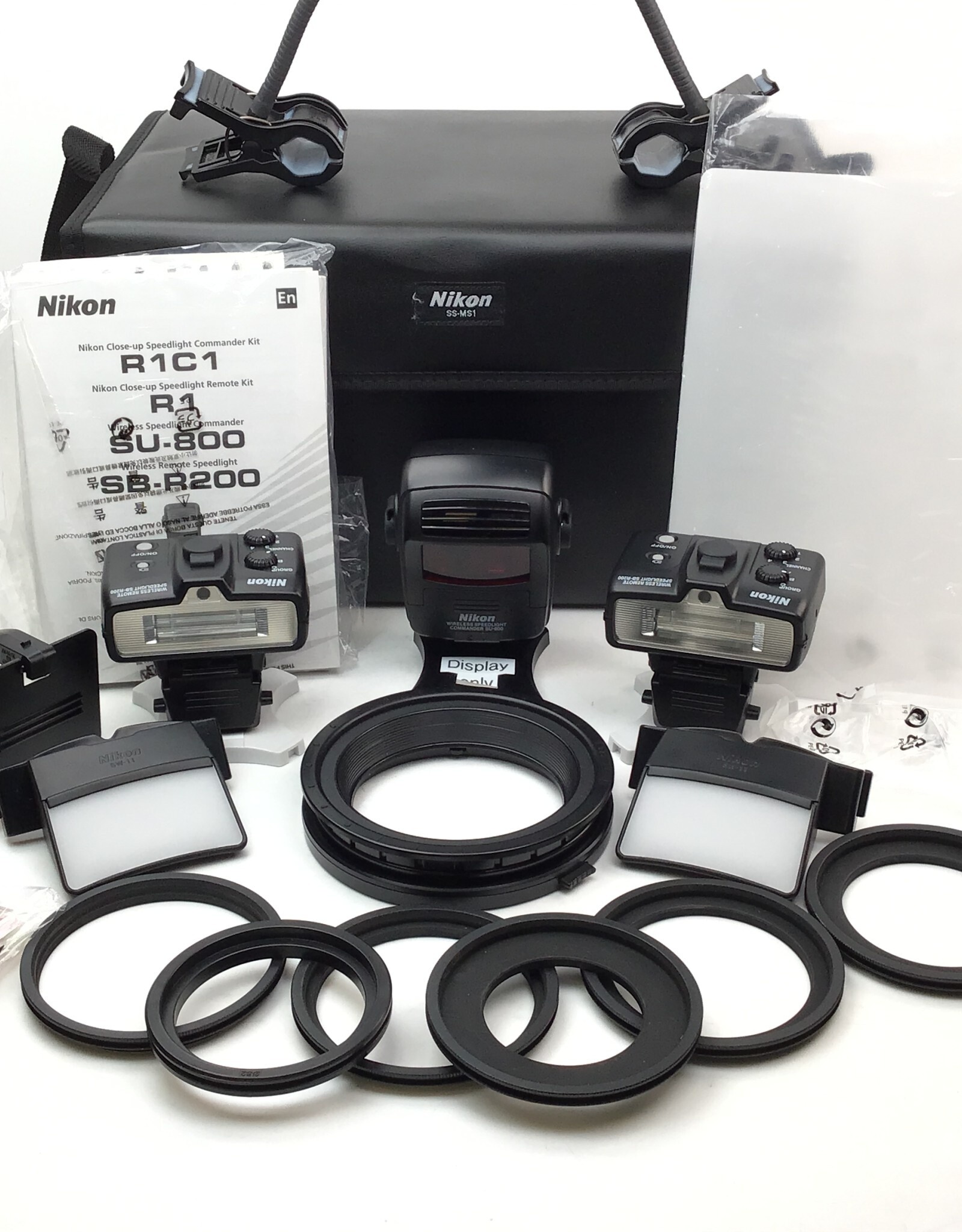 NIKON Nikon R1C1 Close-up Speedlite Comander Kit in Box Used EX