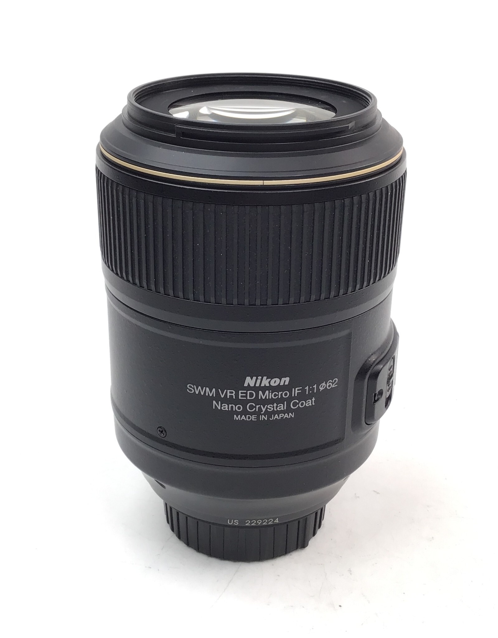 NIKON Nikon 105mm f2.8G ED Micro ED VR Lens w/hood